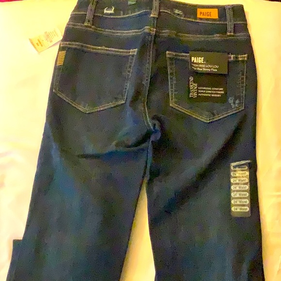 PAIGE Other - NWT Girls PAIGE 24” Skinny Flare Jeans